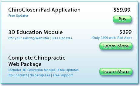 pricing iPad app for medical 3D animations with white boarding