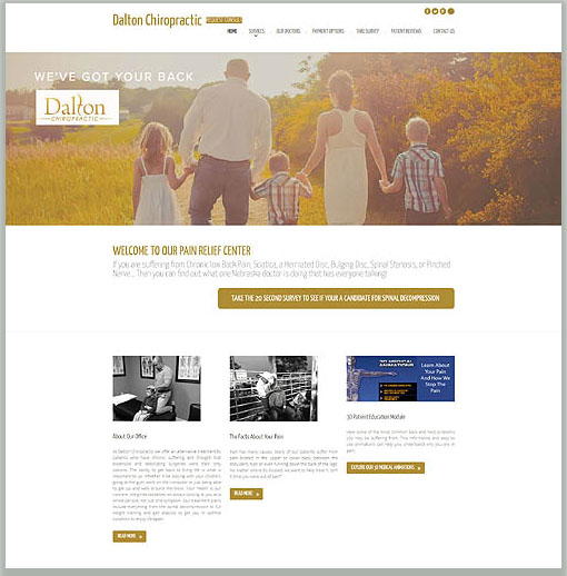 Own your html5 chiropractic web site 